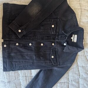 Madewell Charcoal Denim Jacket